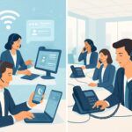 Téléphonie VoIP ou ligne classique : quel choix idéal pour équiper une équipe commerciale B2B ? découvrez les avantages de la téléphonie voip et des lignes classiques pour équiper votre équipe commerciale b2b. choisissez la solution idéale pour optimiser vos communications professionnelles.