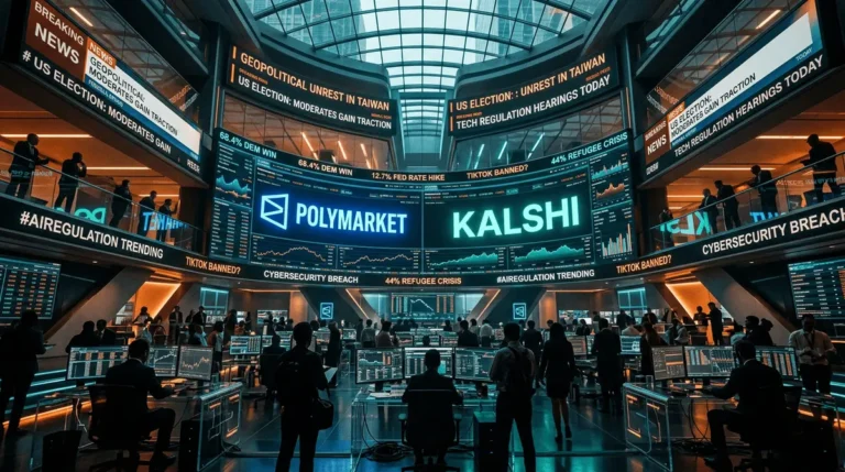 Comment Polymarket et Kalshi transforment l&rsquo;actualité en Bourse mondiale
