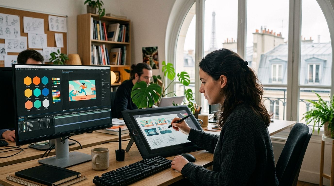 découvrez moonky, l'agence parisienne de motion design reconnue pour sa créativité et son innovation, qui donne vie à vos projets avec dynamisme et originalité.