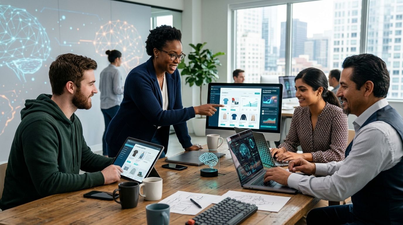 découvrez comment l'intelligence artificielle transforme le commerce en ligne en révolutionnant la création de boutiques e-commerce, optimisant l'expérience client et boostant les ventes.