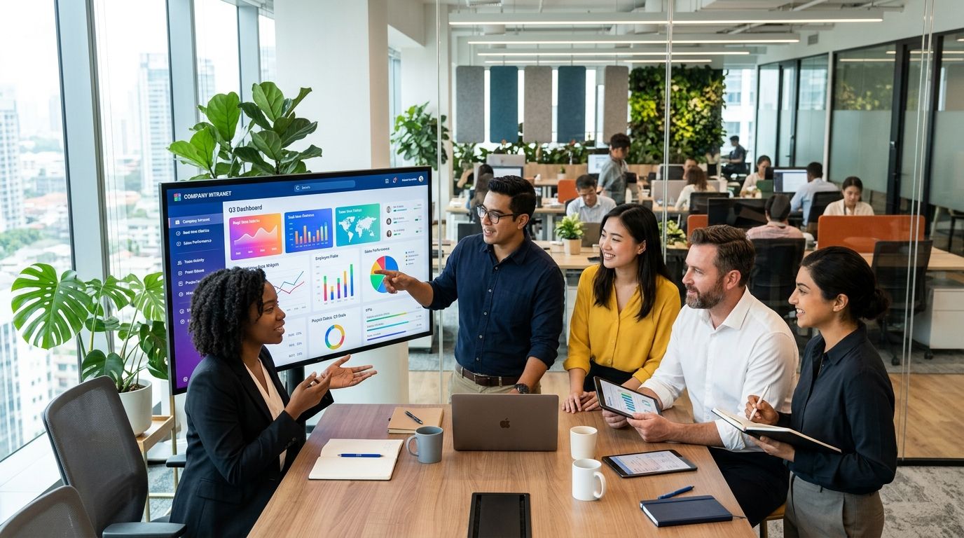 découvrez des modèles d’intranets innovants conçus pour transformer la communication et la collaboration au sein de votre entreprise.
