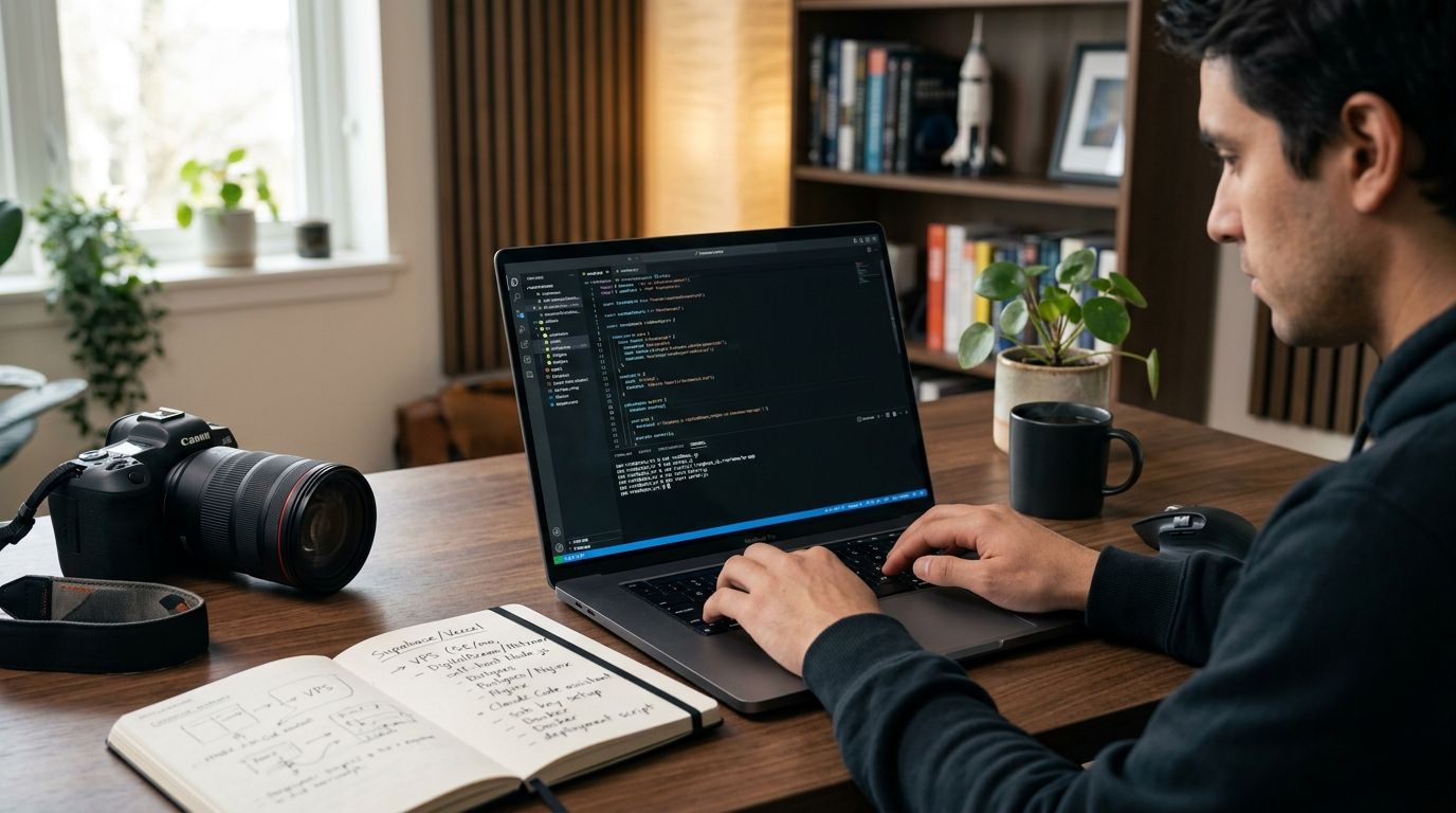découvrez comment j'ai remplacé supabase et vercel par un vps à seulement 5 € par mois grâce à l'aide précieuse de claude code, pour une solution économique et performante.