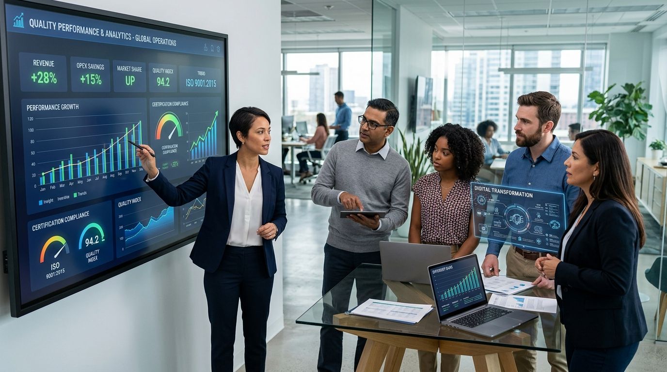 découvrez comment la digitalisation de la qualité transforme les entreprises en améliorant leurs performances bien au-delà des exigences de certification traditionnelles.